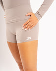 Second Nature Short - Grey Beige