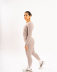 Second Nature Leggings - Grey Beige