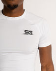 Core Compression Tee - White