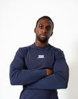 Aero Long Sleeve Tee - Blue