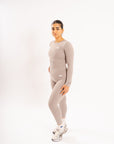 Second Nature Tee - Grey Beige