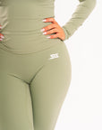 Second Nature Leggings - Light Green