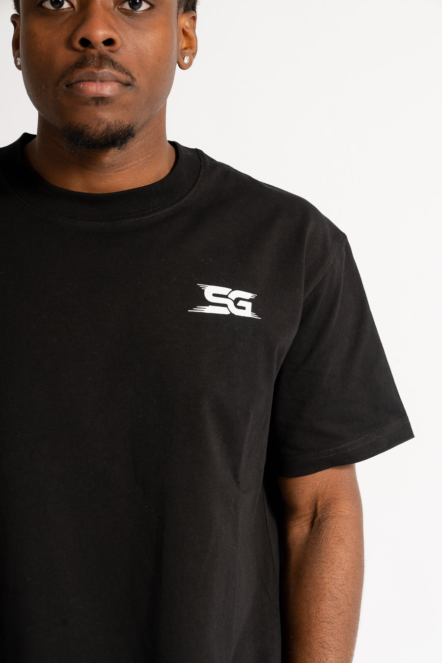 Atlas Oversized Tee - Black – Sixth Gear