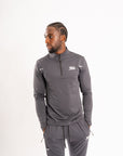 Pulse 1/4 Zip - Grey