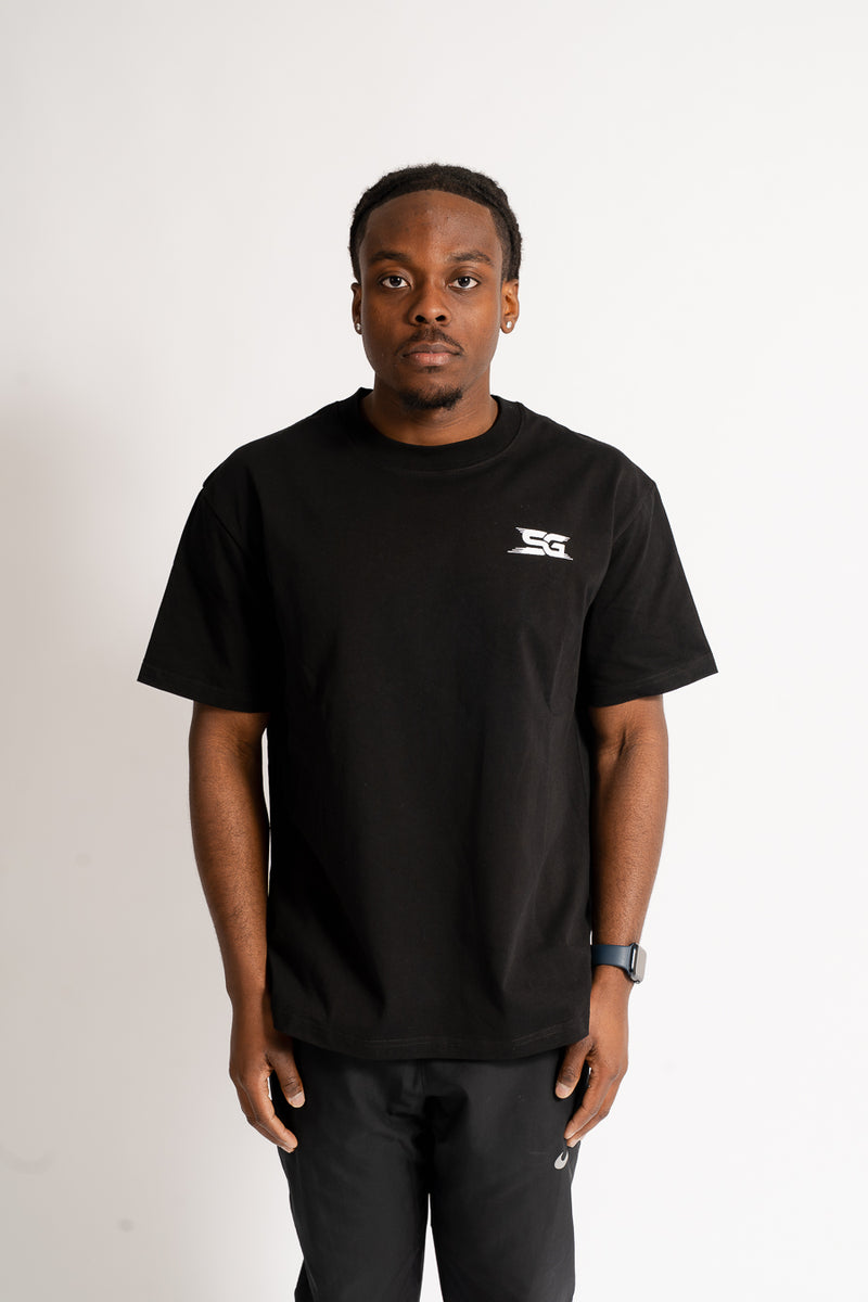 Atlas Oversized Tee - Black – Sixth Gear