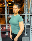 Women's Serenity Tee - Eco Green