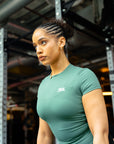 Women's Serenity Tee - Eco Green