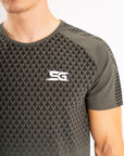 Torque Muscle T-Shirt - Smoke Green