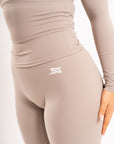 Second Nature Leggings -  Grey Beige