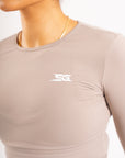 Second Nature Tee - Grey Beige