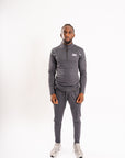 Pulse 1/4 Zip  - Grey